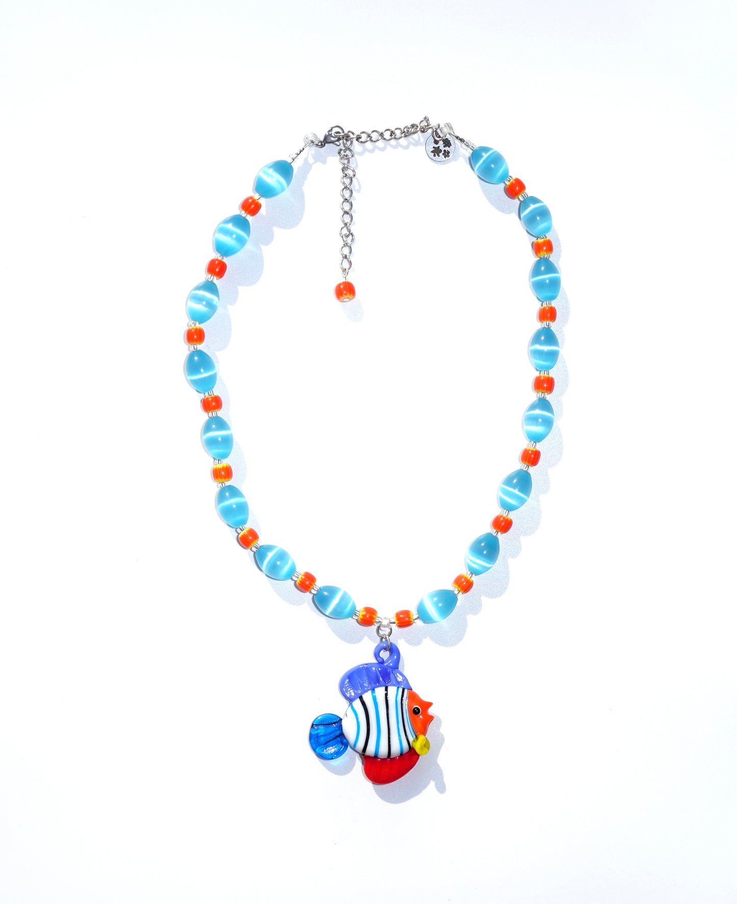 Murano Fish Necklace