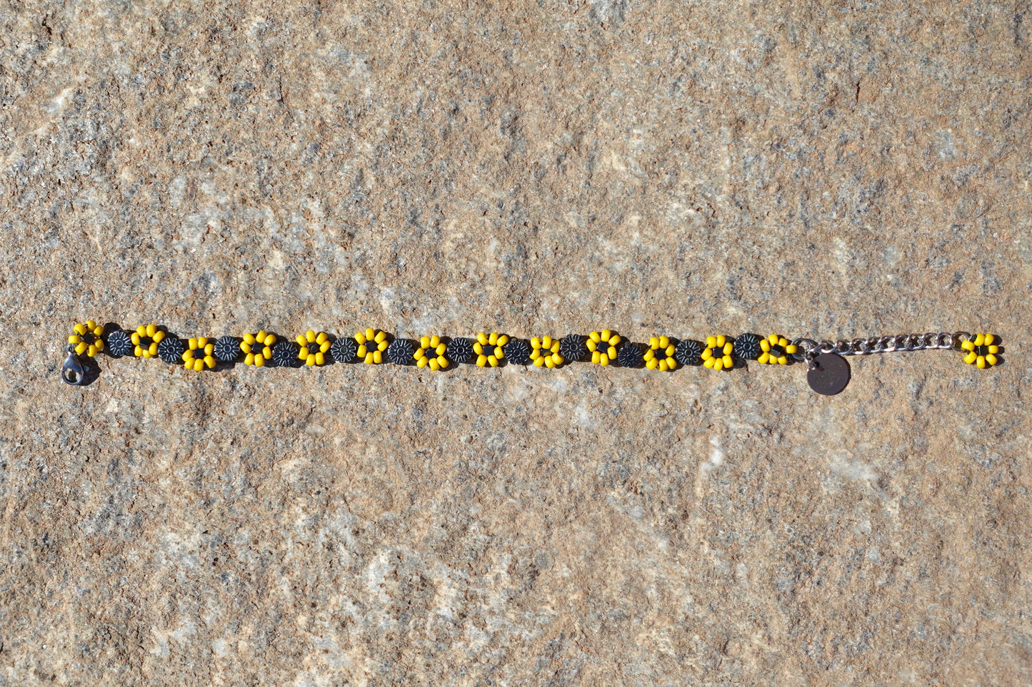 Hematite Bloom Bracelet