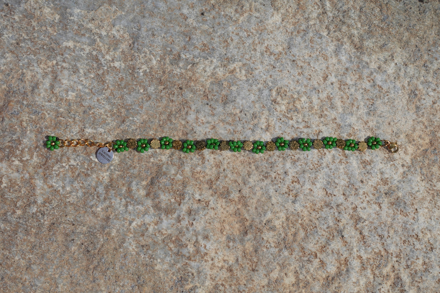 Hematite Bloom Bracelet