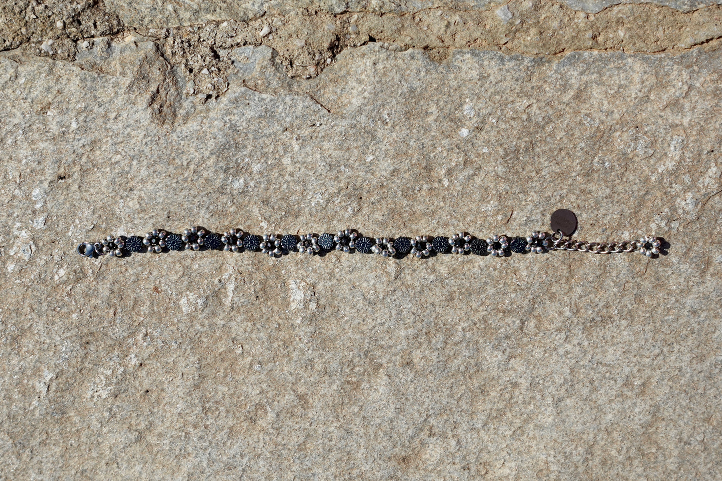 Hematite Bloom Bracelet