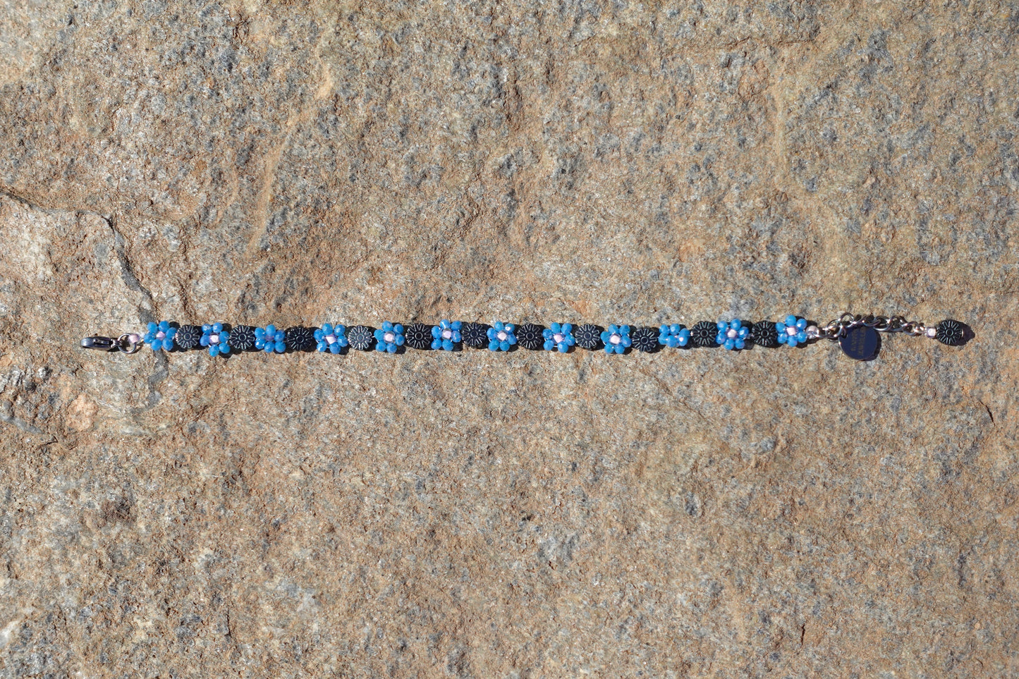 Hematite Bloom Bracelet