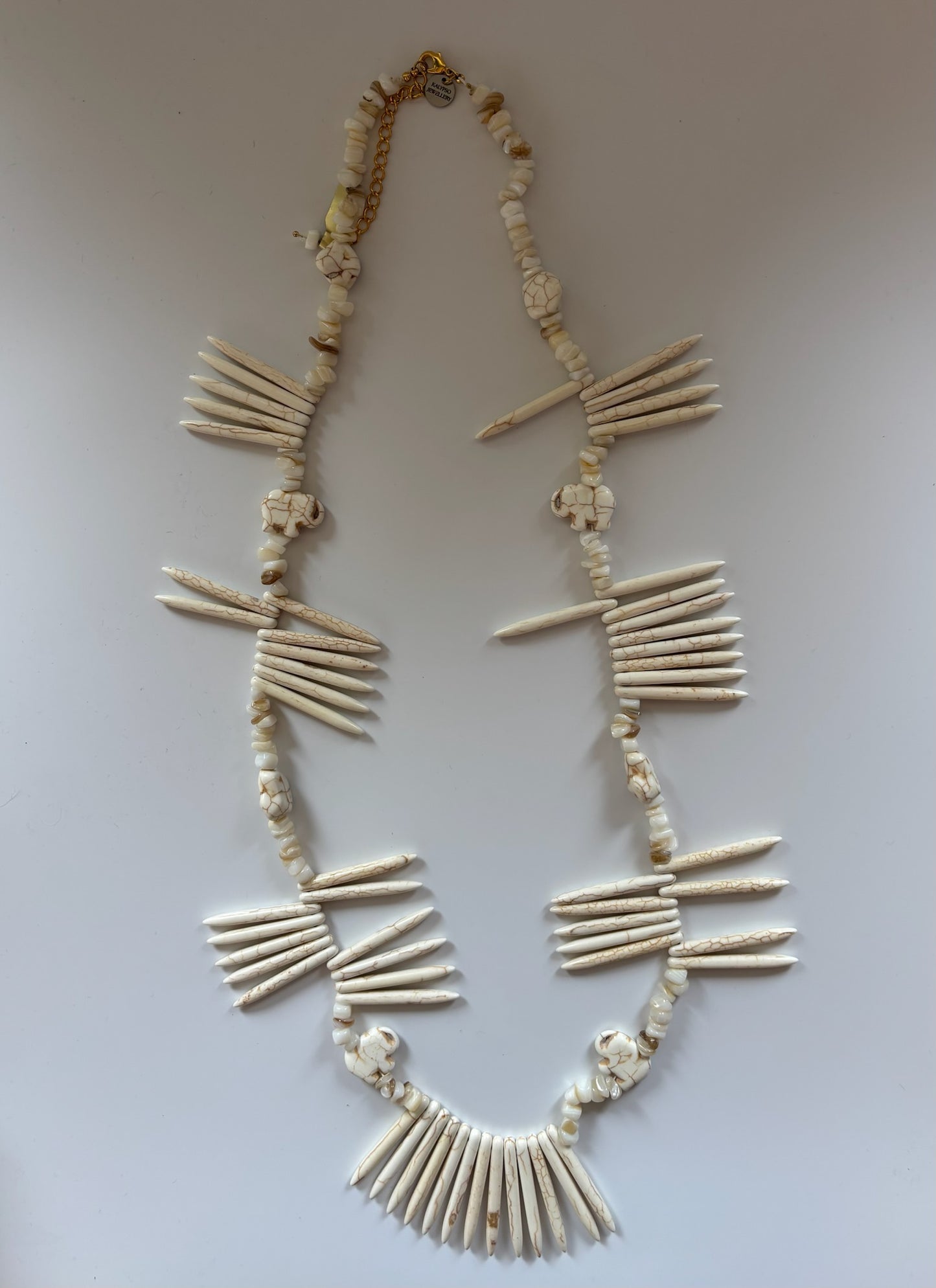 White Howlite Necklace