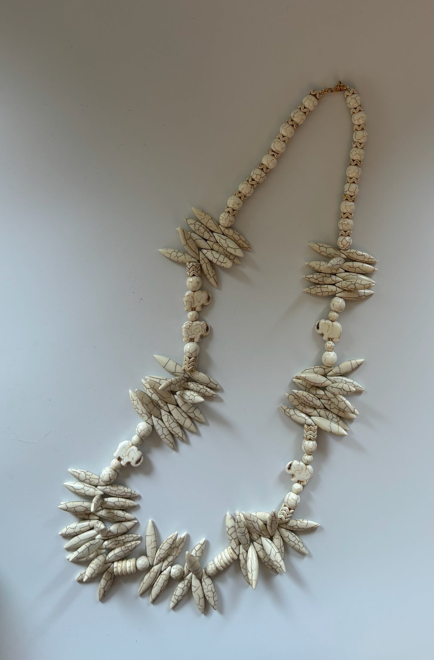White Howlite Necklace