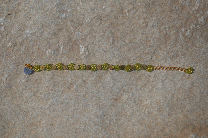 Hematite Bloom Bracelet