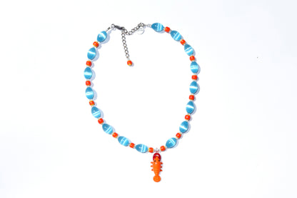 Murano Lobster Necklace