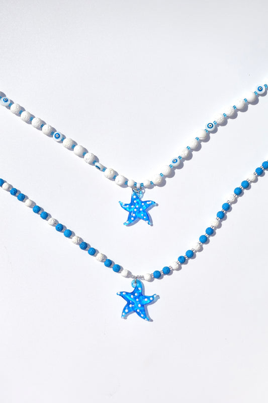 Murano Starfish Necklace