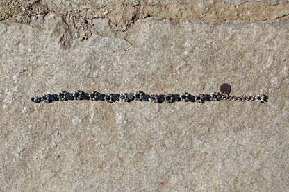 Hematite Bloom Bracelet
