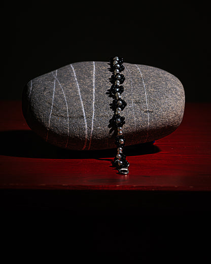 Pearl Beaded Daises Bracelet
