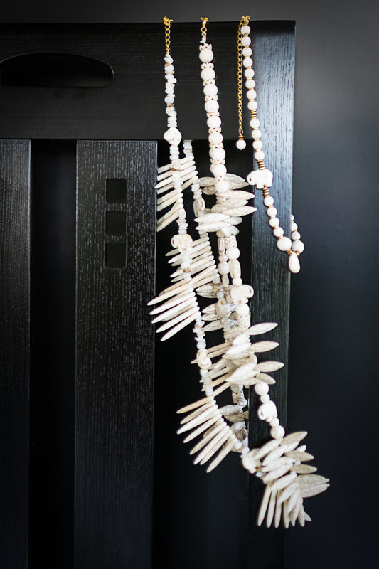 White Howlite Necklace