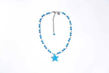Murano Starfish Necklace